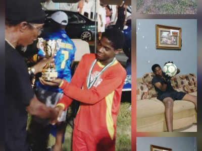 HELP get Jahmarley Williams to Holland for a Football Tournament (making his dream a reality)