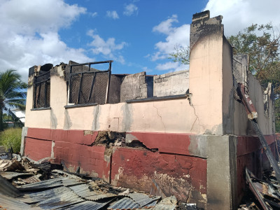 To help rebuild home from fire damage