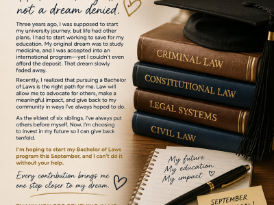 Help me begin my LLB Journey