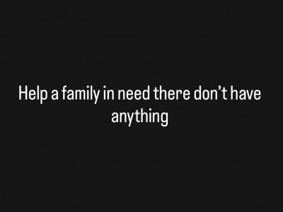 Help a family in need.