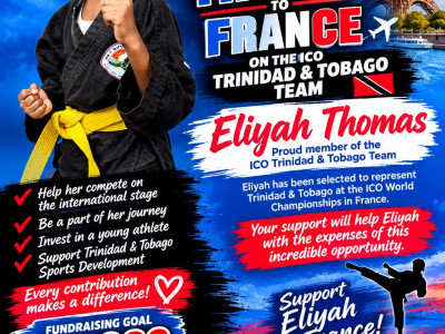Help Eliyah Represent Trinidad and Tobago in Martial Arts
