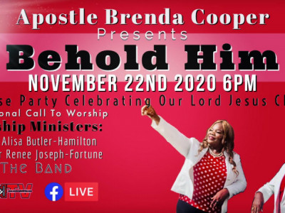 Apostle Brenda Cooper - Behold Him - Praise Party