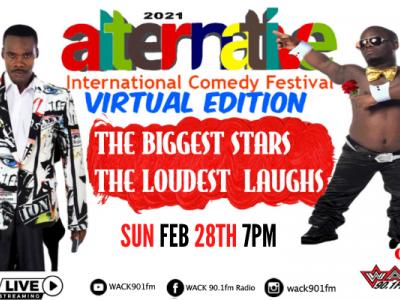 CANCELLED - Alternative International Comedy Festival 2021 - The Virtual Edition