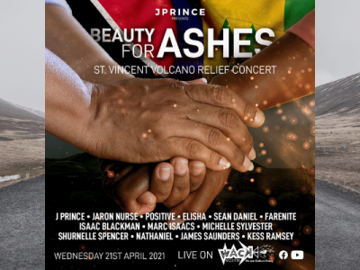 J Prince presents Beauty for Ashes - St Vincent Volcano Relief Concert