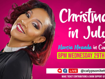 "iEnt Live Streaming" Christmas In July Series featuring Marcia Miranda