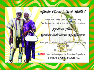 Wedding/ Kandisann Harry & Omidiran Khali Kwodwo Keyi Ogunlade