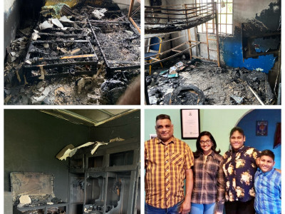 Lost Our Home to a Fire - Fundraiser for Denzil Balliram