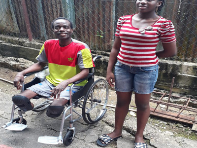 Help Me Stand: Support Aldwyn to Purchase Two Prosthetic Legs
