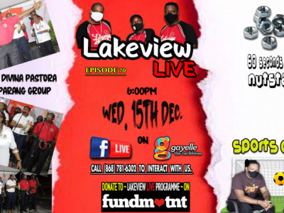 LAKEVIEW LIVE PROGRAMME.