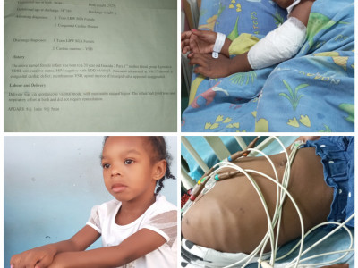 Help little Chanel-Nicole with her ailing heart defects pleaseee.