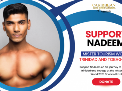 Support Mister Tourism World Trinidad and Tobago 2023 - Nadeem Maharaj