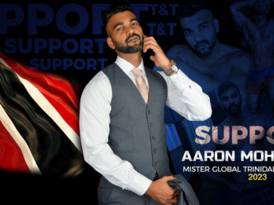 Support Mister Global Trinidad and Tobago 2023 - Aaron Mohammed