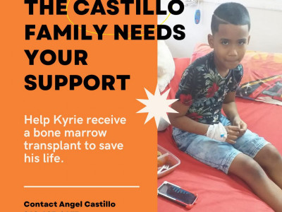 Help 8 year old kyrie get a bone marrow transplant