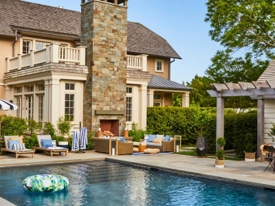 Building a party pool house