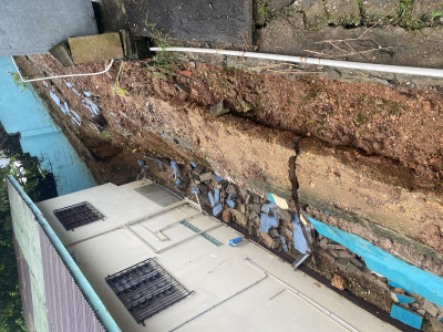 A Home on the Edge: Urgent Help Needed After Wall Collapse and Repeated Landslides