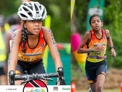 Skyla's 1st Carifta Games