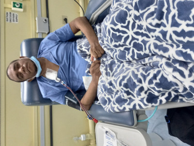 Help him get his eye surgery